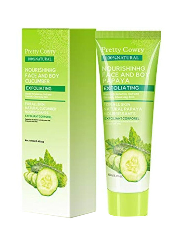 

Pretty Cowry Nourishing Face & Boy Cucumber Exfoliating, 100ml