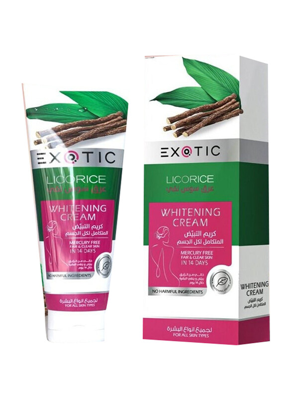 

Exotic Licorice Whitening Cream, 75ml