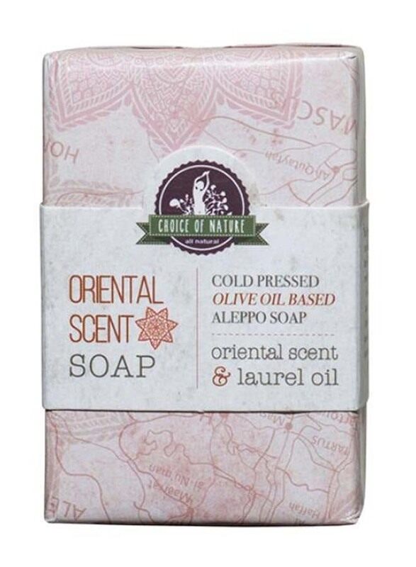 

Choice Of Nature Bogo Cold Pressed Oriental Scent Aleppo Soap, 125gm