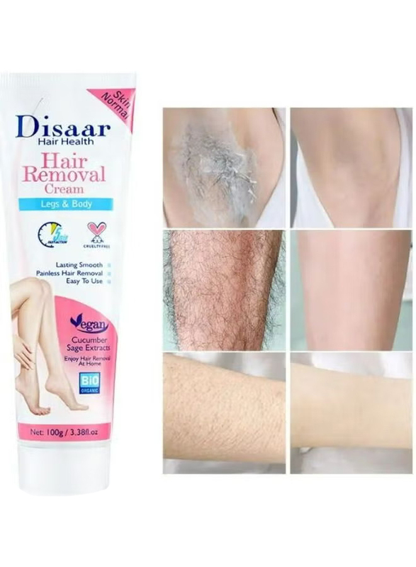 Disaar Cucumber & Sage Extracts Hair Removal Cream, 100gm