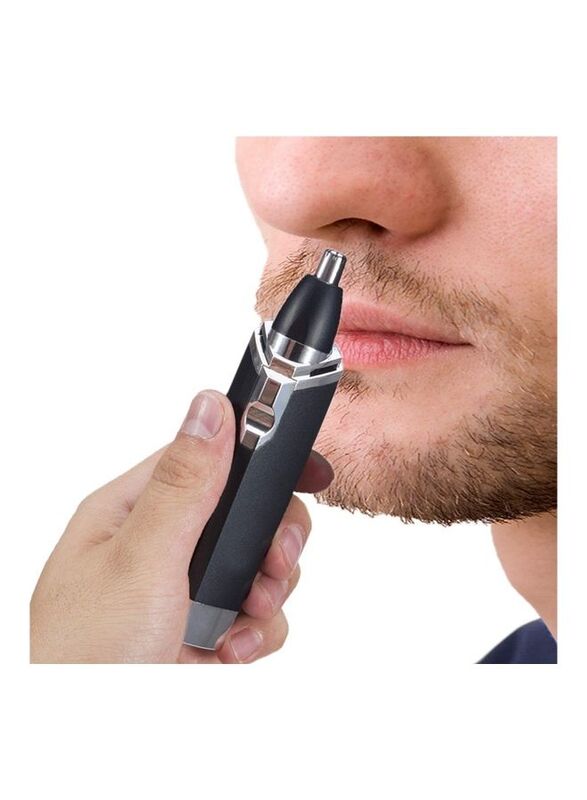 Kemei KM-6512 Portable Nasal Nose Hair Trimmer, Black