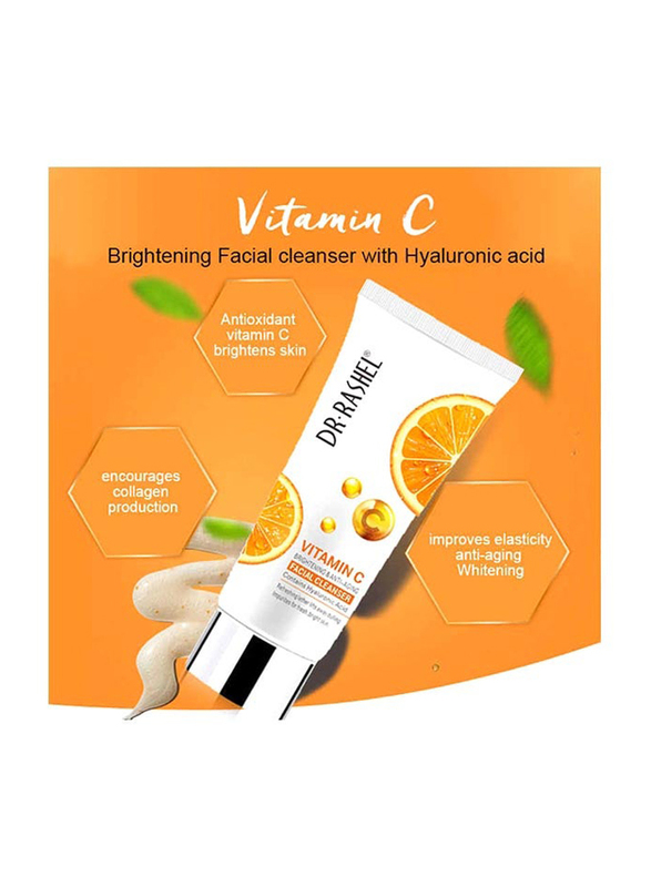 Dr. Rashel Vitamin C Brightening & Anti-Aging Face Cleanser, 80ml