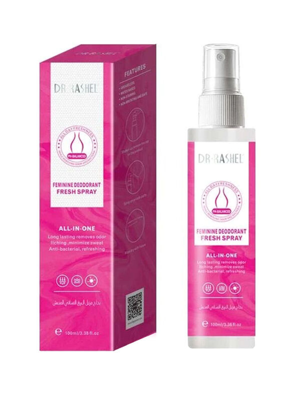 Dr Rashel Feminine Deodorant Fresh Spray, 100ml