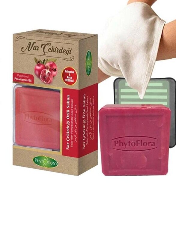 

Phytoflora Soap with Pomegranate Extract, 125gm