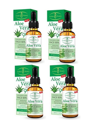 Aichun Beauty Aloe Vera Moisturizing & Oil Control Face Serum, 4 x 30ml