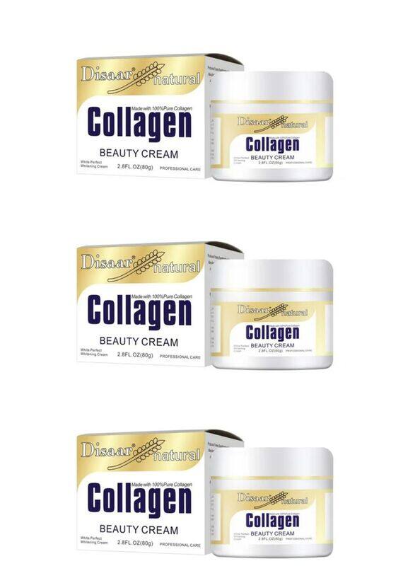 

Disaar Collagen Beauty Cream, 3 x 80gm