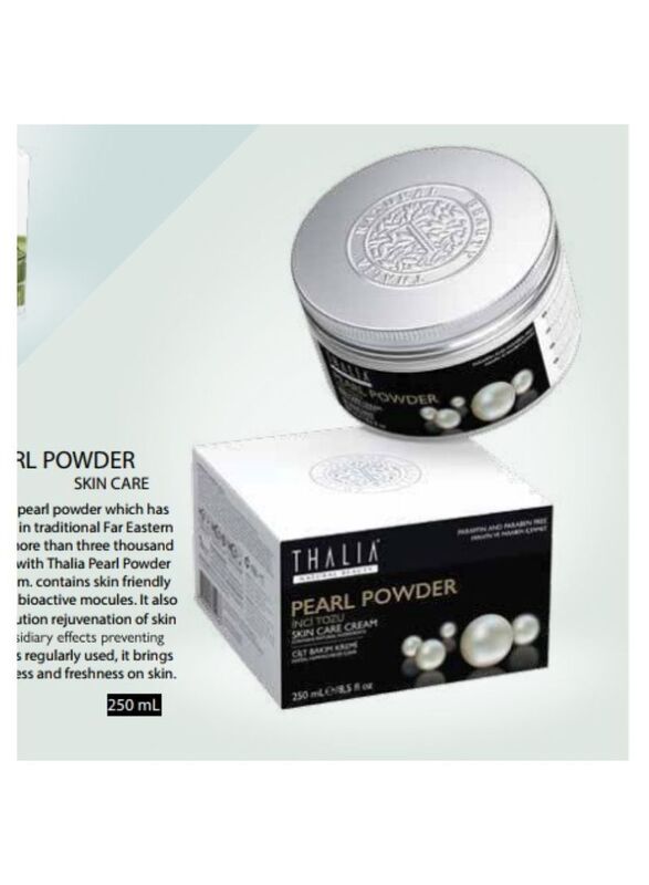 Thalia Radiant Pearl Powder Skin Care Cream, 250ml