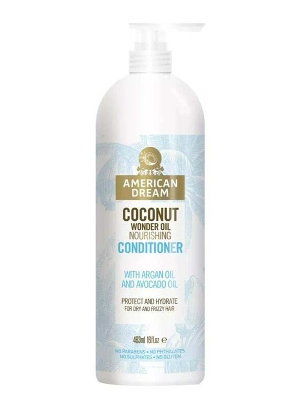 

American Dream Coconut Wonder Oil Nourishing Conditioner for All Hair Types, 463ml