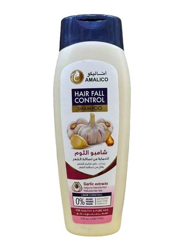 

Amalico Garlic Extracts Hair Fall Control Shampoo for All Hair Types, 425ml