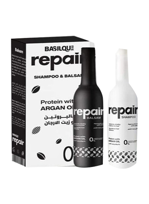 

Melano Pharma Bssilque Repair Shampoo + Balsam for All Hair Types, 2 Pieces