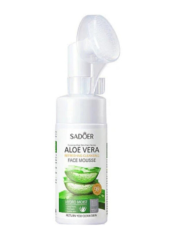 

Sadoer Aloe Vera Refreshing Cleansing Face Mousse, 120ml