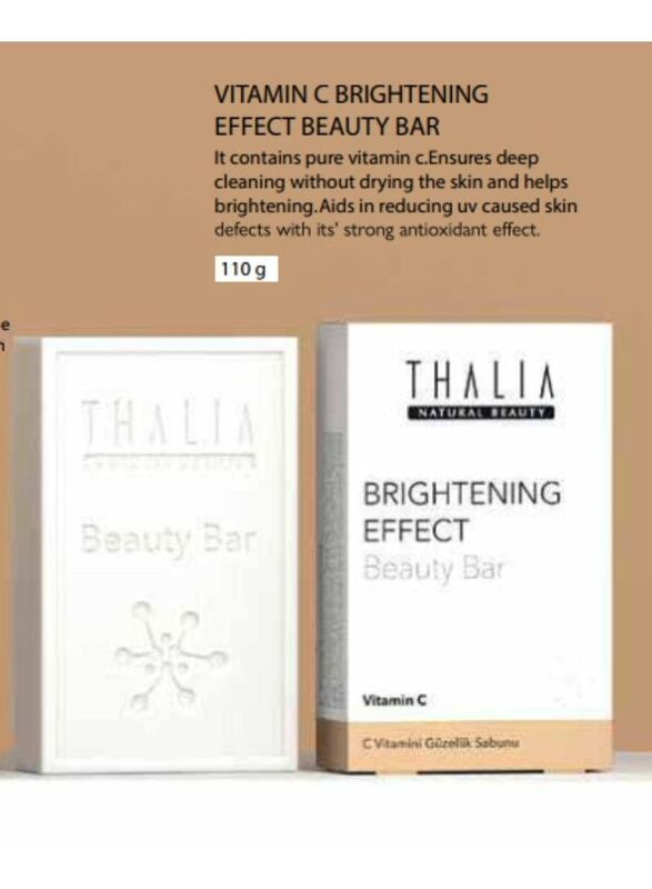 Thalia Brightening Beauty Soap Bar with Vitamin C, 110gm