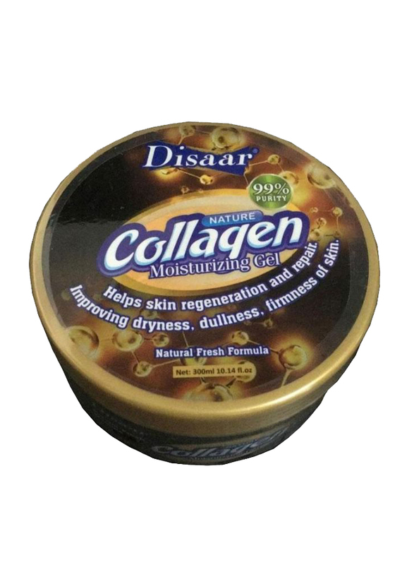 Disaar Collagen Moisturizing Gel Gentle Moisturizing Facial Scrub Gel, 300ml