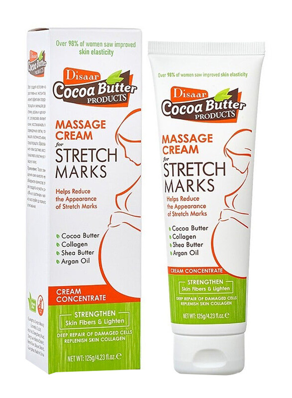 

Disaar Cocoa Butter Stretch Marks Massage Cream, 125 gm