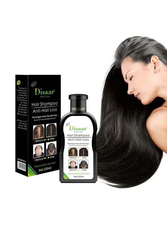 

Disaar Anti Oil Control Natural Plant Anti Hair Loss Growth Hair Shampoo, 200ml