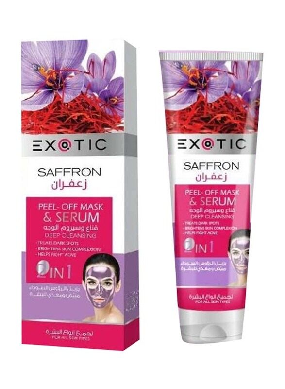 

Exotic Peel Off Facial Mask & Serum Saffron, 100ml