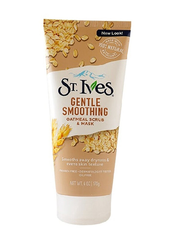 

St. Ives Gentle Smoothing Oatmeal Scrub and Mask, 170gm