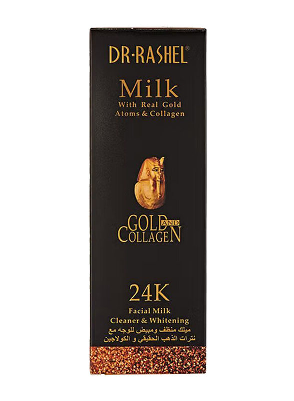 Dr. Rashel 24K Gold and Collagen Facial Milk Cleanser, 100ml