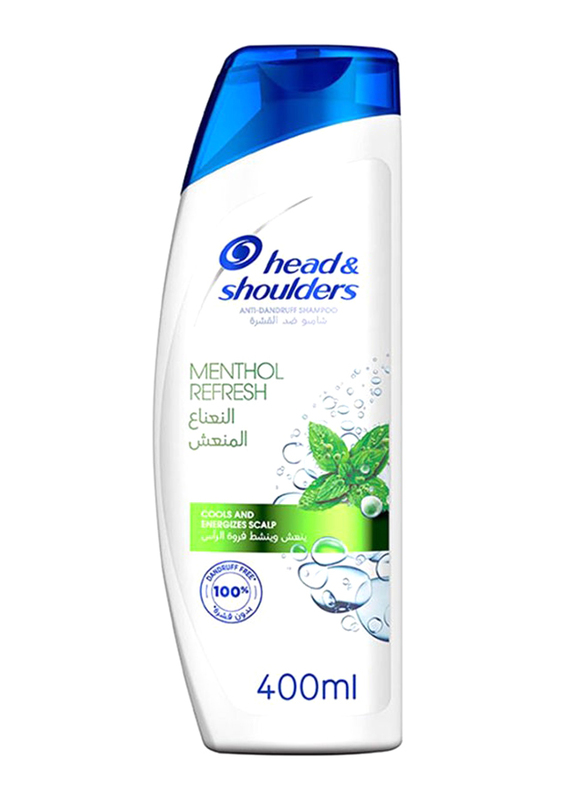 Head & Shoulders Anti-Dandruff Menthol Refresh Shampoo for Anti Dandruff, 400ml