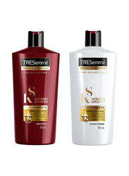 Tresemme Pro Collection Keratin Smooth Shampoo & Conditioner Set, 2 x 700 ml