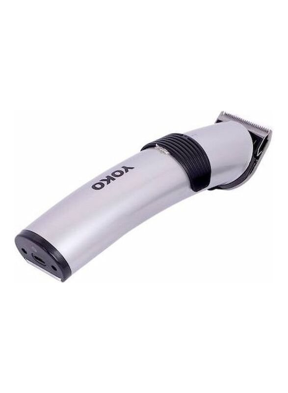 Yoko YK-6092 Electric Hair and Beard Trimmer, Silver