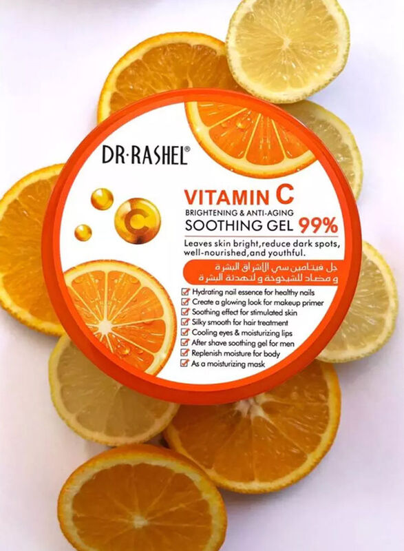 Dr. Rashel Vitamin C Brightening & Anti-Aging Soothing Gel, 300gm