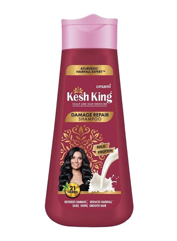

Emami Kesh King Damage Repair Shampoo Milk Protein, 340ml