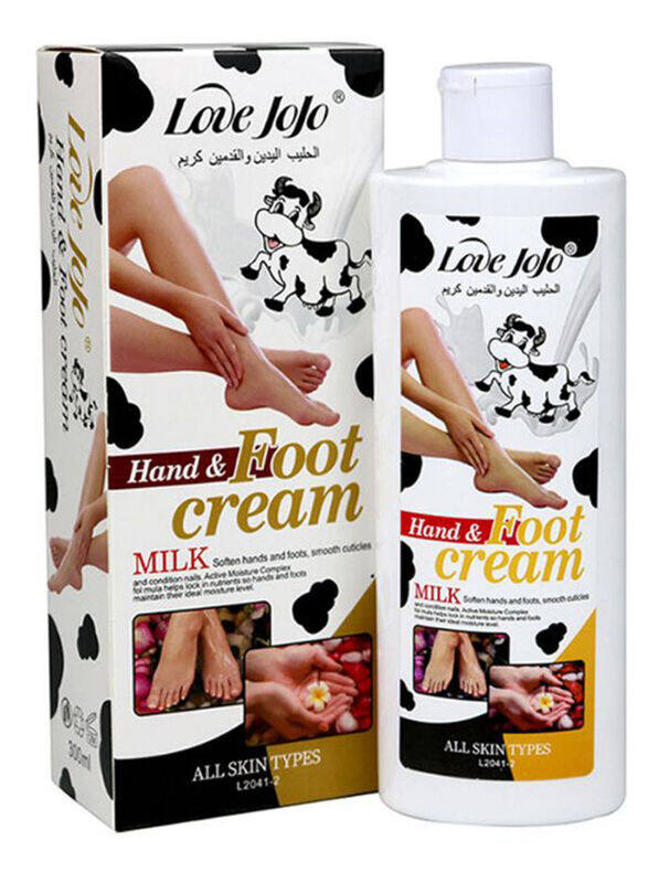 

Love Jojo Milk Essence Hand And Foot Cream, 300ml