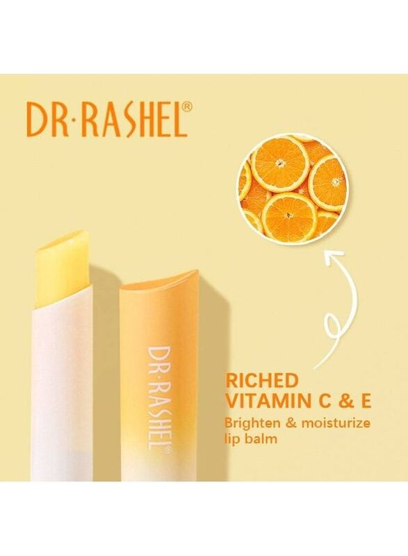 Dr. Rashel Riched Vitamin C & E Brighten & Moisturize Lip Balm, 3gm