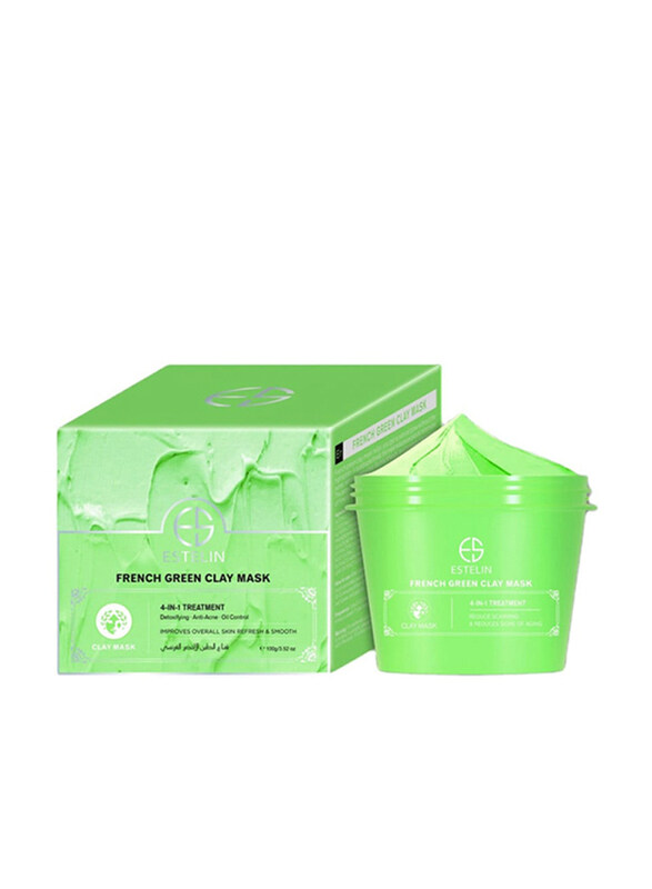 

Estelin French Green 4-In-1 Treatment Clay Mask, 100gm