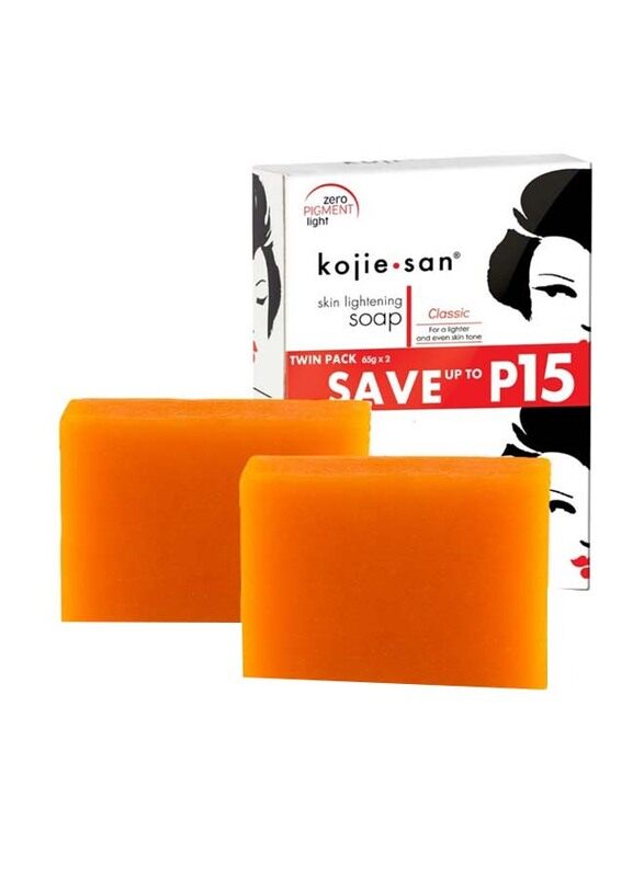 

Kojie.san Skin Lightening Kojic Acid Soap, 2 Bars x 65g