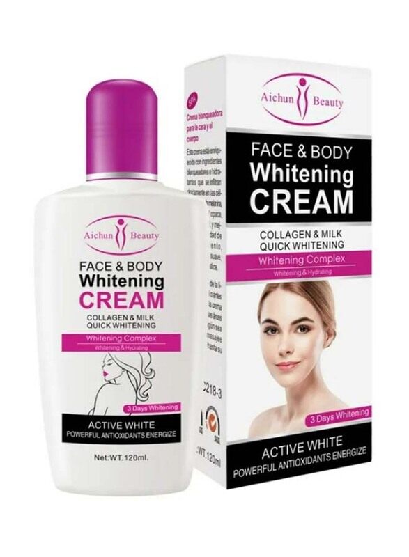 

Aichun Beauty Face and Body Whitening Cream, 120ml