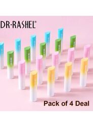 Dr. Rashel Lip Balm Series Soothe & Moisturizing Lips, 4 Pieces, 12gm