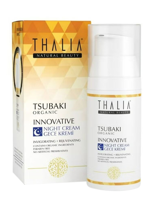 Thalia Organic Tsubaki Oil Night Cream, 50ml