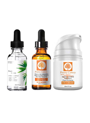 Pretty Cowry Eye Serum Face Serum And Vitamin C Set, 3 Pieces