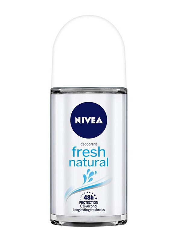 

Nivea Fresh Natural Roll on Deodorant for Women, 50ml, White