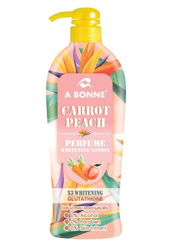 

A Bonne Carrot Peach Perfume Whitening Lotion, 500ml