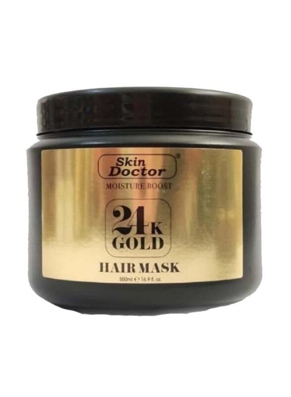 

Skin Doctor 24K Gold Moisture Boots Hair Mask for All Hair Types, 500ml