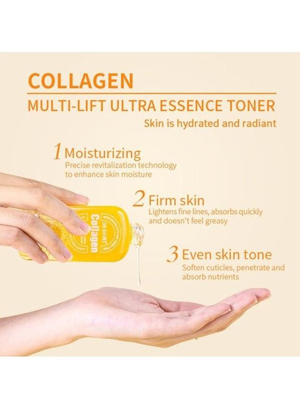 Dr. Rashel Collagen Multi-Lift Ultra Anti-Wrinkle Essence Toner, 100gm