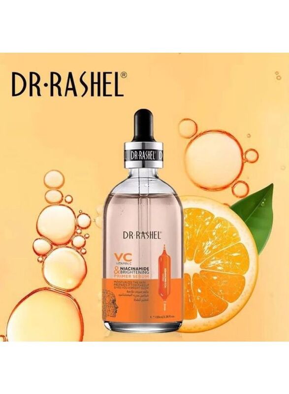 Dr. Rashel Vitamin C Primer + Hyaluronic Acid Serum, 200ml, 2 Pieces