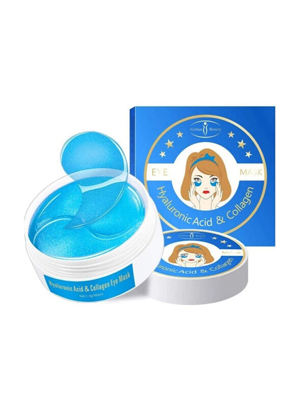 

Aichun Beauty Hyaluronic Acid & Collagen Eye Mask, 60 Pieces
