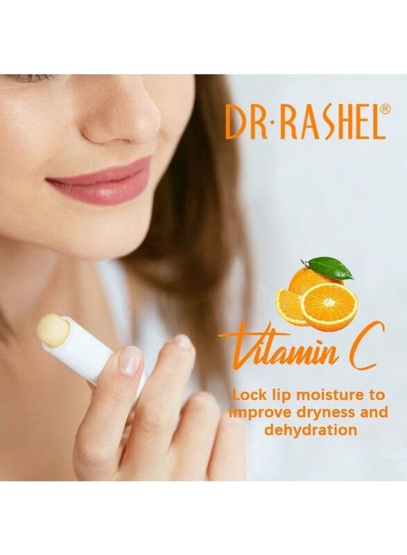 Dr. Rashel Riched Vitamin C & E Brighten & Moisturize Lip Balm, 3gm