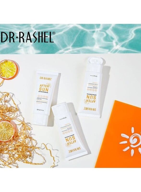 Dr. Rashel After Sun Soothing and Cooling Gel Enriched with Aloe Vera and Vitamin E, 60gm