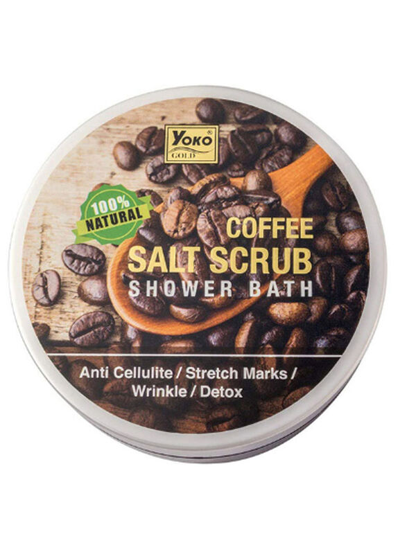 Yoko Shower Bath Coffee Salt Scrub, 240gm