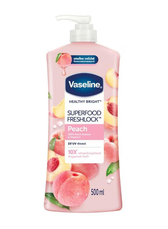 

Vaseline Super Food Freshlock Peach Lotion, 500ml