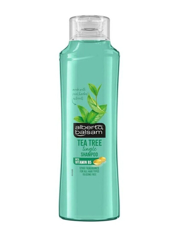 

Alberto Balsam Tea Tree Tingle with Vitamin B5 Shampoo for All Hair Types, 350ml