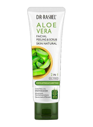 Dr. Rashel Aloe Vera Facial Peeling and Scrub 2 In 1, 100gm