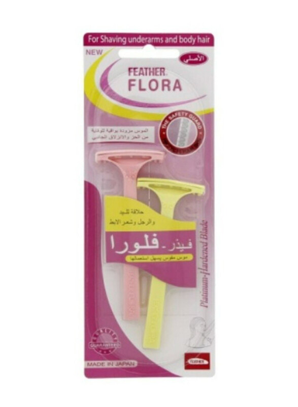 

Feather Flora Shaving Razors, 2 Pieces