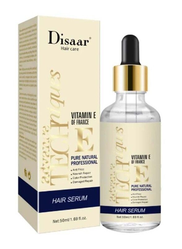 

Disaar Hair Serum Anti Frizz Nourish Damaged Repair Color Protection, 50ml