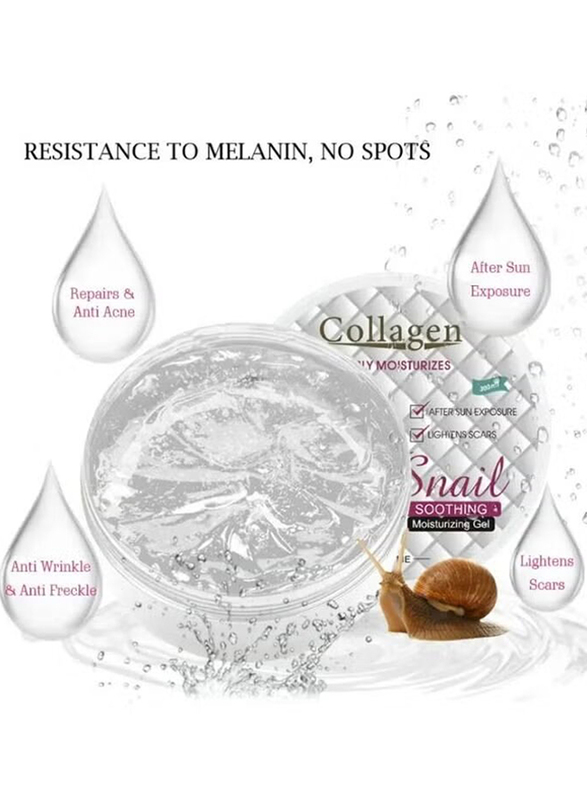 Collagen Snail Soothing Moisturizing Gel, 300ml